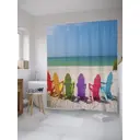 Шторка для ванной Радужные лежаки 180x200 см