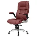 Офисное кресло Good Kresla nickolas 2110н экокожа цвет бордовый