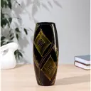 Ваза Simaland "Геометрия" стеклянная черная 11.5x26 см