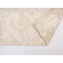 Штора на шторной ленте Вензель 150x250 см цвет бежевый