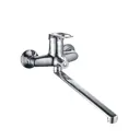 Смеситель для ванны Ammore A4740 однорычажный с душевой лейкой цвет хром