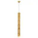 Светильник подвесной LUSSOLE LSP-8564-5 LUSSOLE S.R.L 1 лампа 2 м² цвет коричневый