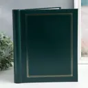 Фотоальбом магнитный на 30 листов 23x28 см зеленый
