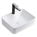 Раковина накладная Mira mira 8025A 48.5см цвет белый глянец