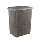 Корзина для белья VIOLET 206022 цвет шоколад