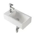 Раковина мебельная Mira mira 4121R 41см цвет белый