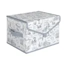 Коробка для хранения Valiant Travelling Indigo 25x20x30 см нетканый материал