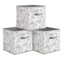Набор коробок для хранения 3 шт Valiant Vintage Grey 31x31x31 см нетканый материал