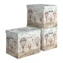 Набор коробок 3 шт Valiant Travelling Air 28x31.50x38 см 33.50 л картон