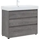 Тумба под раковину напольная Aquanet Nova Lite 00302479 95см