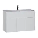 Тумба под раковину напольная Aquanet Латина 00179637 99см