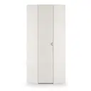 Шкаф Моби 81x230x81 см ДСП цвет бетон