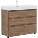 Тумба под раковину напольная Aquanet Nova Lite 00302480 95см