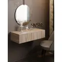 Тумба под телевизор Storys Сити 110x18x34 см ДСП цвет дуб сонома