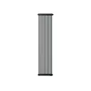 Радиатор Zehnder Charleston 2180 12 секций 1/2 нижнее подключение сталь черный
