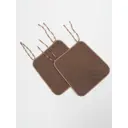 Подушка для стула Bio-line PTZ/Шоколадный, 40x37 см, 2 шт, цвет шоколадный