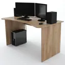 Компьютерный стол Дизайн Фабрика SURF 1400 Дуб Сонома 140x73.2x77 см ЛДСП цвет дуб сонома