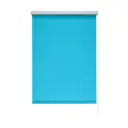 Рулонная штора Эскар Blackout SilverBack 120x160 см цвет голубой
