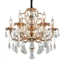 Люстра подвесная Omnilux Grosseto OML-77723-06, 6 ламп, цвет золотой