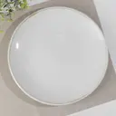 Тарелка Кубаньфарфор 7091310 26x2x30.50 см керамика цвет белый