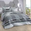 Пододеяльник Home Mercury Муссон 24745, 220x240 см, бязь, цвет серый