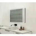 Зеркало для ванной Art & max AM-Are-1000-800-DS-FC с подсветкой 100x80см