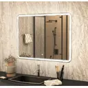 Зеркало для ванной Art & max AM-Vit-1000-800-DS-F с подсветкой 100x80см