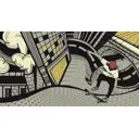 Фотообои флизелиновые Bartonwall 500x270 см Граффити Скейтборд