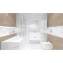 Настенная плитка Laparet Aria х9999284072 20x50см полированный белый