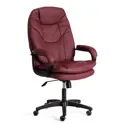 Офисное кресло Tetchair Comfort lt (22) экокожа цвет бордовый
