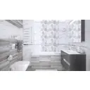 Настенная плитка Laparet Elegance х9999284107 20x50см матовый белый