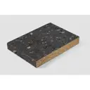 Кухонная столешница Egger 1200x600x38 мм ЛДСП цвет камень черный