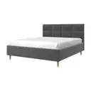 Кровать Ханна 176x103x212 см цвет холодный серый