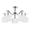 Люстра потолочная Arte Lamp A4038PL-5CC Ibiza 5 ламп цвет хром
