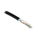 Кабель витая пара Hyperline FUTP4-C5E-S24-SW-OUT-PE-BK-500 F/UTP кат.5e 500 м