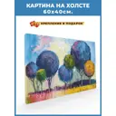 Картина на холсте Great Idea "Деревья круглые" 60x40см 34386