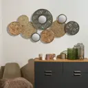 Панно настенное с зеркалом "Замбия" 48x6x103.5 см