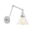 Настенный светильник LUMINA DECO LDW 6801-2 CHR+PR цвет хром