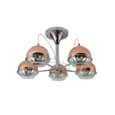 Светильник потолочный LUMINA DECO LDC 1029-5 R.GD Veroni 5 ламп 28 м² цвет розовое золото
