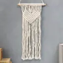 Панно настенное в технике макраме "Сердце" 75x25 см