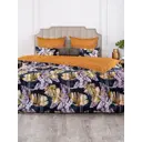 Комплект постельного белья Estia eta890095, евро, сатин цвет оранжевый/медный