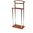 Вешалка Калифорния мебель 29.5x105x50 см МДФ цвет орех