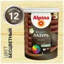 Аква лазурь для дерева ALPINA 2.5 л цвет бесцветный