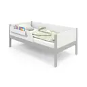 Кровать подростковая Sweet baby Paola 87.3x64.7x166 см цвет серо-белый