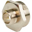 Ниппель Stout 1 1/2"x3/4" НР латунь SFT-0004-011234