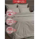 Комплект постельного белья Amore mio 47966, семейный, хлопок цвет бежевый