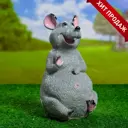 Садовая фигура Хорошие сувениры Мышь серая 295 см