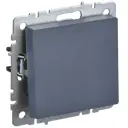 Выключатель проходной встраиваемый Iek Brite BR-V12-0-10-K35 1 клавиша цвет маренго