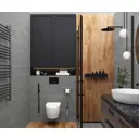 Керамогранит Laparet Tuman x9999295734 60x60см 1.8 м² цвет серый, цена за упаковку