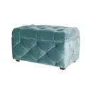 Банкетка October home Екатерина 70x40x40 см цвет голубой